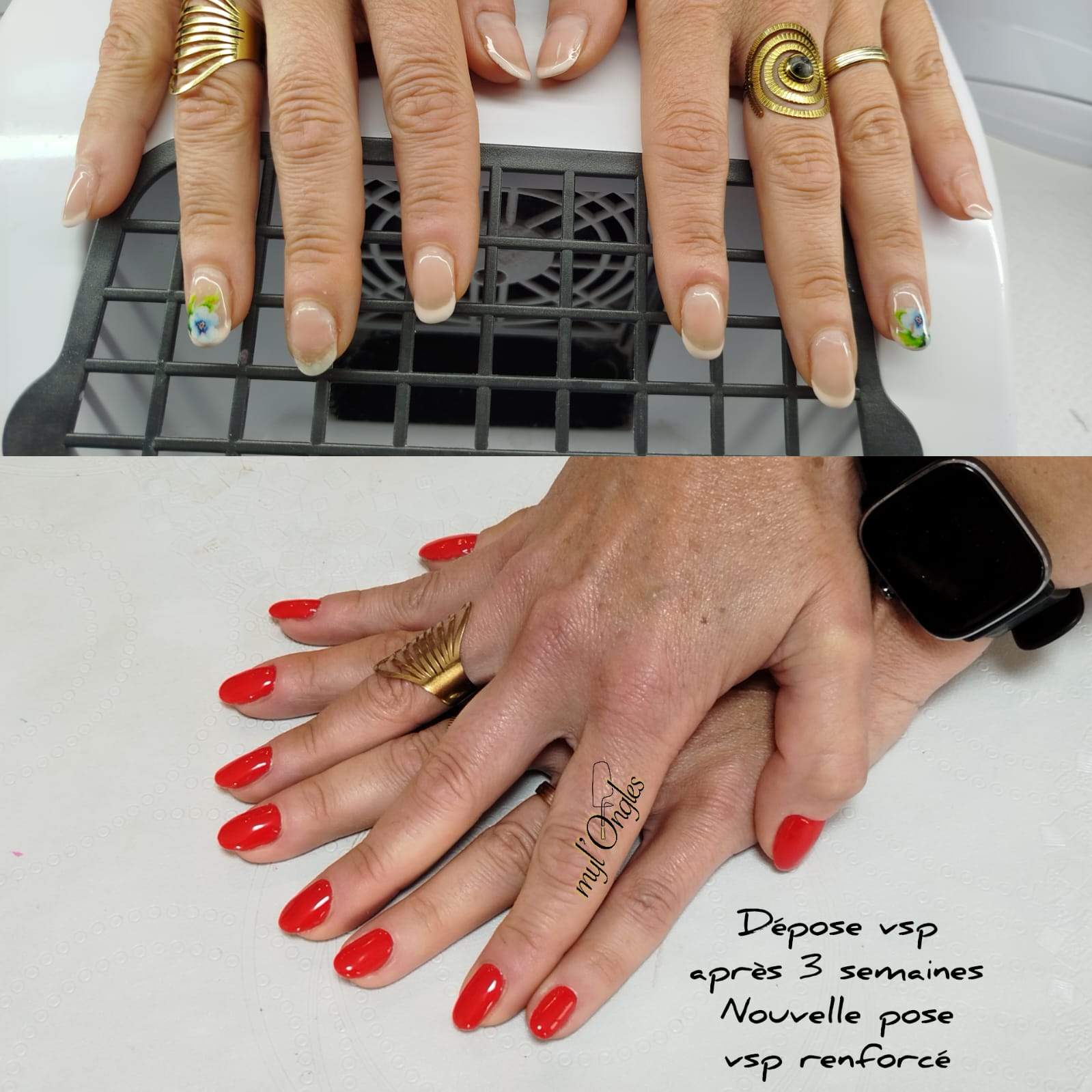 Dépose vernis semi-permanent après 3 semaines