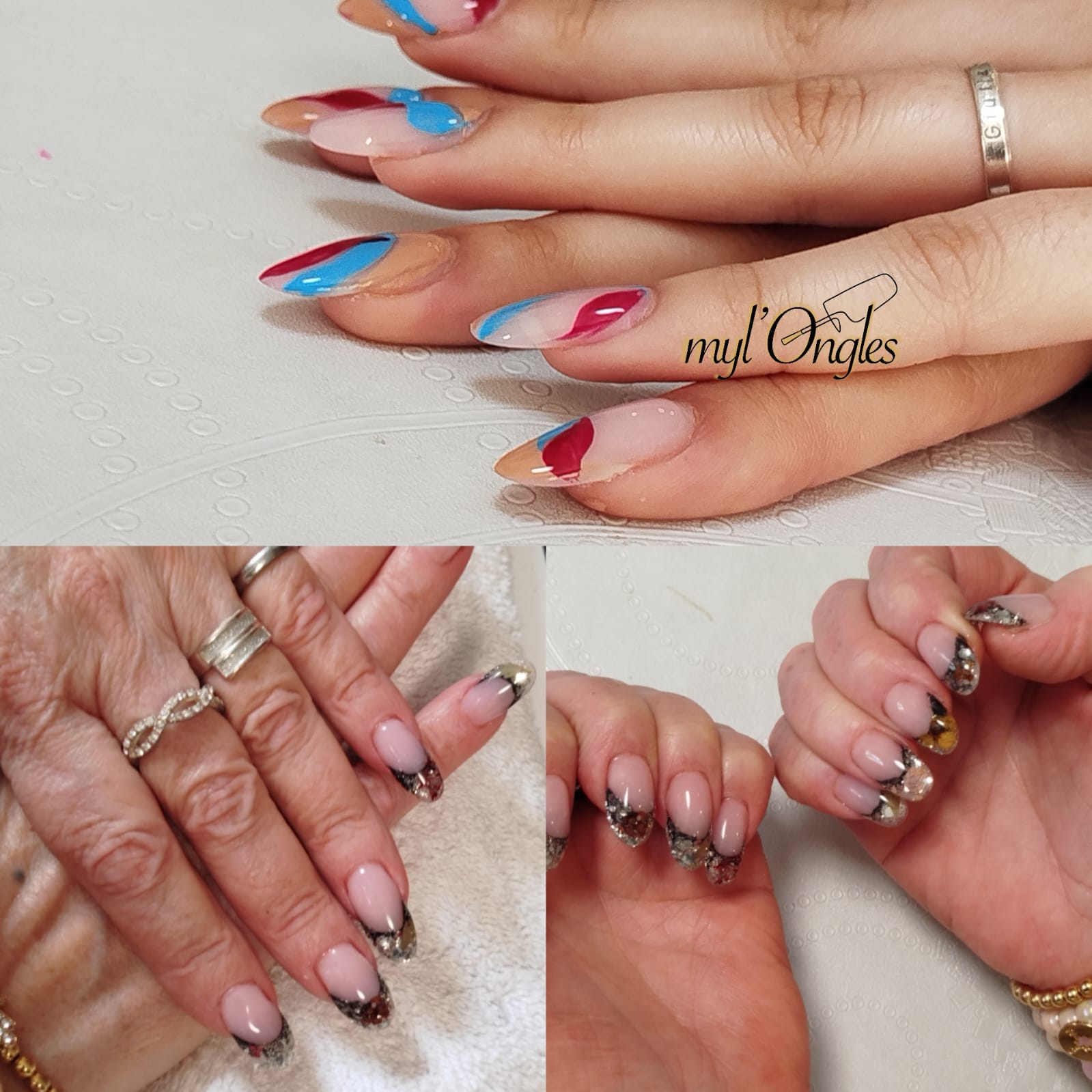 Rallongement des ongles en gel sur chablon, Builder Gel, Acrygel