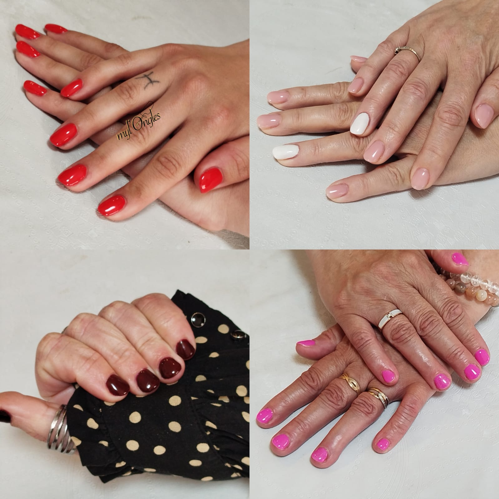 Pose de vernis semi-permanent renforcé, Protein Base, Rubber Base, Gummy Base, Cover Base